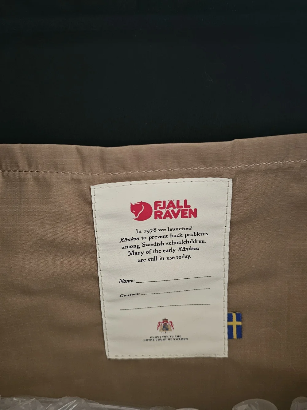 Fjallraven brand new